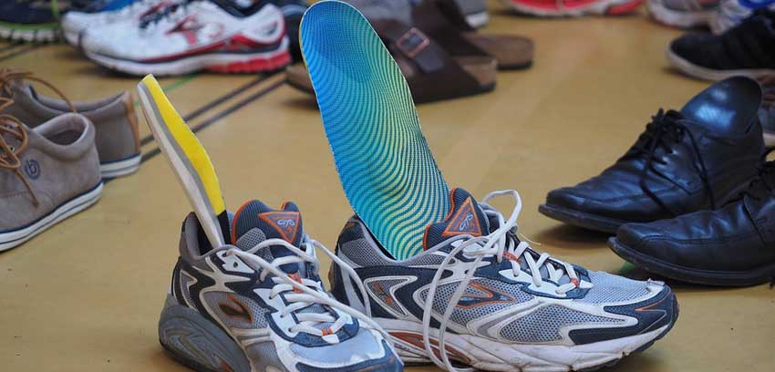 Einlegesohlen für Schuhe Tarrago Außen-SKI-Einsätze 